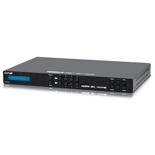 4K60 4 x 4 HDMI Seamless matrix with multiview and video wall modes
