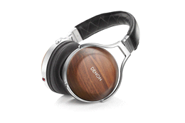 Denon Over-ear headphones Wood