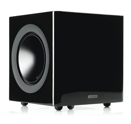 Monitor Audio subwoofer (Also available in Satin White & Walnut)