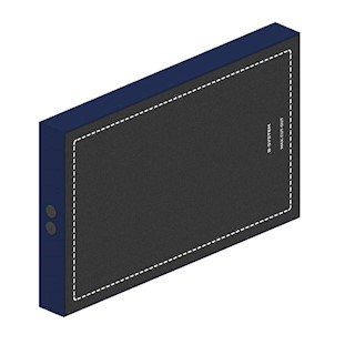 B-System optimized backbox for exterior walls