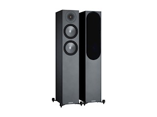 Monitor Audio floorstanding speakers (pair) (Also available in White, Walnut and Urban Grey)