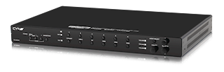 Advanced Multi-format 6 x 2 Presentation seamless matrix with HDBaseT2 I/O, USB, Audio, Mic & built in amplifier