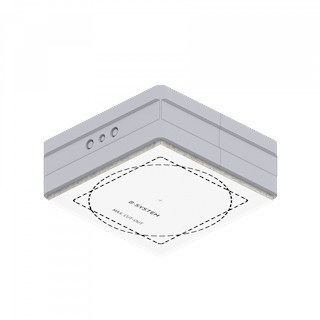 B-System Backbox for concrete ceilings