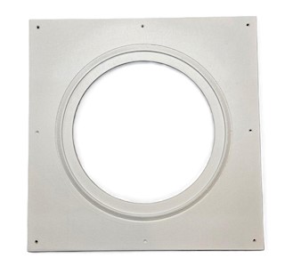 B-System adapter (400x400x12mm, cut-out: 248mm, round)