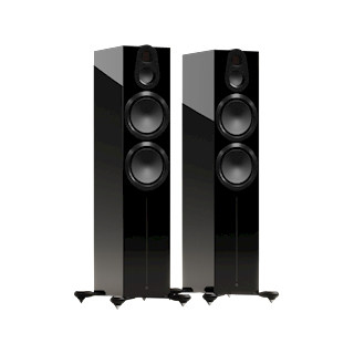 Monitor Audio Floorstanding speakers (pair) (Also available in Satin White & Macassar)