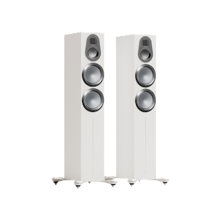 Monitor Audio floorstanding speakers (pair) (Also available in Black Gloss & Macassar)