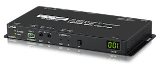 1G 4K60 AV over IP Transmitter with USB & PoE