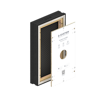 B-System Backbox Invisible for Sonance in concrete ceilings and brick walls with depth ajustment 