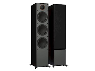 Monitor Audio floorstanding speakers (pair) (Also available in white and walnut)