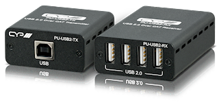 USB 2.0 Over CAT Transmitter Receiver Kit