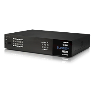 10 x 10 4K HDMI HDBase1 LITE Matrix with OAR, Audio I/O Zones and full Audio Matrix