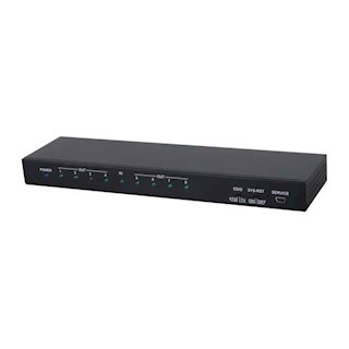 1 to 8 HDMI Distribution Amplifier with System Reset