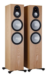 Monitor Audio floorstanding speakers (pair)
(Also available in Black Oak, Black Gloss, Satin White & Natural Walnut)