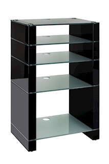 Hifi stand for Vinyl and Turntable (BL/EG)<br><br>
<I>(Also available in Gloss White, Natural Oak & Walnut)Shelf Glass Etched or Black</I>


