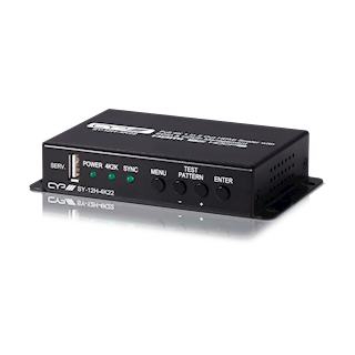 Full 4K 1 in 2 out HDMI Scaler with EDID & HDCP management