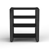 Hifi-Stand-120-shelf-Black-Glass-HG-Black-