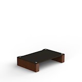 Hifi-Stand-120-shelf-Black-Laminate-Plywood-Natural-Walnut-