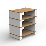 Hifi-Stand-170-shelf-Natural-Ash-Plywood-Satin-White-