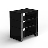 Hifi-Stand-220-shelf-Black-Glass-HG-Black-